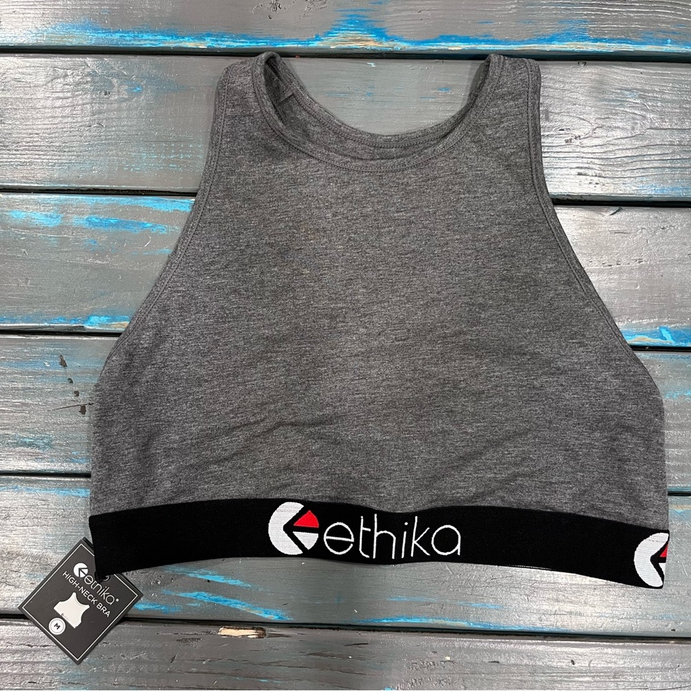 Ethika High Neck Sports Bra